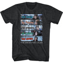Breakfast Club-Breakfast Club Character Rectangles-Black Heather Adult S/S T-Shirt - Black Heather