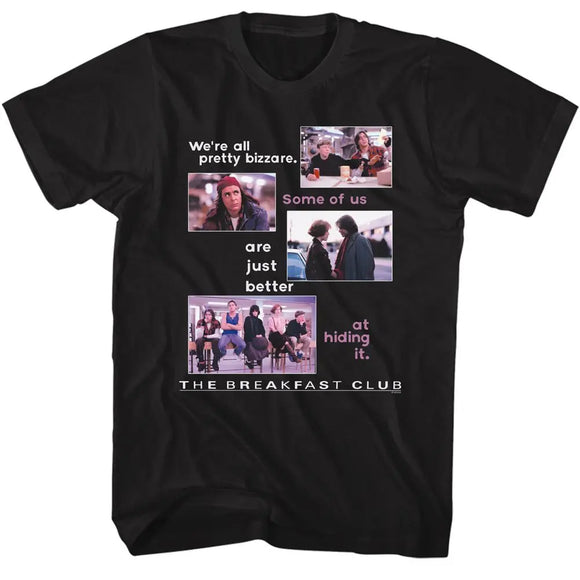 Breakfast Club-Breakfast Club All Pretty Bizarre-Black Adult S/S T-Shirt - Black