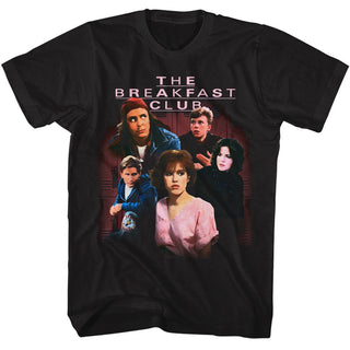 Breakfast Club Breakfast Club Group Photo Lockers Adult T-Shirts