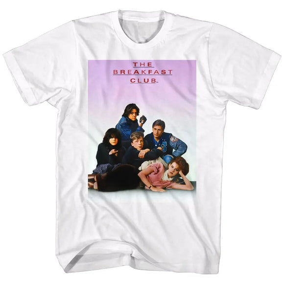 Breakfast Club-Poster-White Adult S/S T-Shirt - White