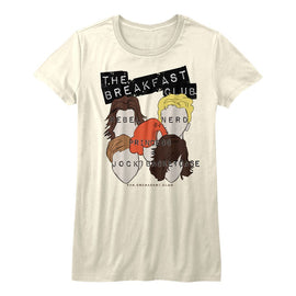 Breakfast Club-Sterotypes-Vintage White Ladies S/S T-Shirt - Vintage White