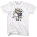 Beverly Hills 90210-Beverly Hills 90210 Balcony Group-White Adult S/S T-Shirt - White
