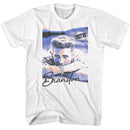 Beverly Hills 90210-Beverly Hills 90210 Brandon Graphic-White Adult S/S T-Shirt - White
