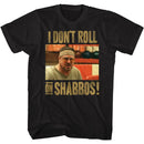 The Big Lebowski-Shabbos-Black Adult S/S T-Shirt - Black