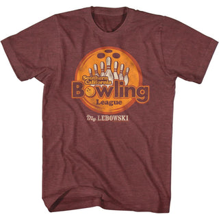 The Big Lebowski Socal Bowling League Adult T-Shirts