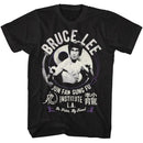 Bruce Lee-Junfangungfu-Black Adult S/S T-Shirt - Black