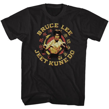 Bruce Lee-Jkd Master-Black Adult S/S T-Shirt - Black