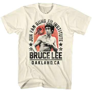 Bruce Lee-Junfangungfu-Natural Adult S/S T-Shirt - Natural