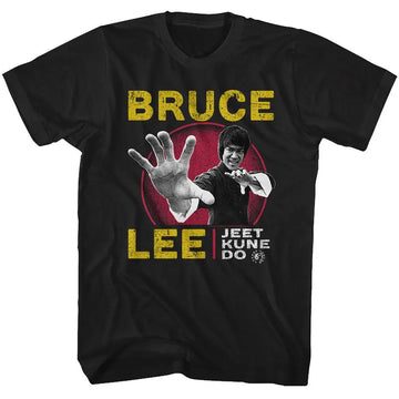 Bruce Lee-Bl Jkd-Black Adult S/S T-Shirt - Black