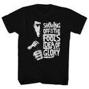 Bruce Lee-Cheeeeee-Black Adult S/S T-Shirt - Black