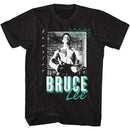 Bruce Lee-Greenwater-Black Adult S/S T-Shirt - Black