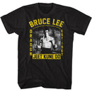 Bruce Lee-Dragon-Black Adult S/S T-Shirt - Black