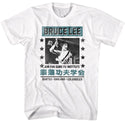 Bruce Lee Bruce Lee Jun Fan Gung Fu Institute Adult T-Shirts