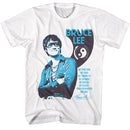 Bruce Lee-Bruce Lee Ready-White Adult S/S T-Shirt - White