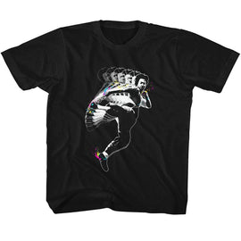 Bruce Lee-Splat Kick-Black Toddler S/S T-Shirt-2T - Black