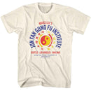 Bruce Lee-Bruce Lee Jun Fan Gung Fu Inst-Natural Adult S/S T-Shirt - Natural