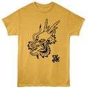 Bruce Lee-Bruce Lee 85Th Anniv Dragon-Ginger Adult S/S T-Shirt - Ginger