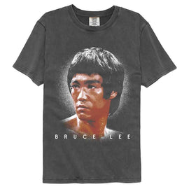 Bruce Lee-Bruce Lee-Pepper Comfort Color Adult S/S T-Shirt - Pepper
