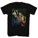 Bruce Lee-Yeeeaaahh-Black Adult S/S T-Shirt - Black