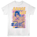 Bruce Lee-Bruce Lee Fun Colors-White Adult S/S T-Shirt - White
