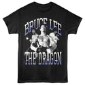 Bruce Lee Bruce Lee The Dragon Adult T-Shirts