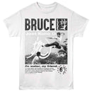 Bruce Lee-Bruce Lee Wisdom-White Adult S/S T-Shirt - White