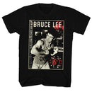 Bruce Lee-Bruce-Black Adult S/S T-Shirt - Black