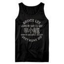 Bruce Lee-Bruce Lee Symbols-Black Adult Tank-S - Black