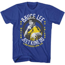 Bruce Lee-Idk-Royal Adult S/S T-Shirt - Royal