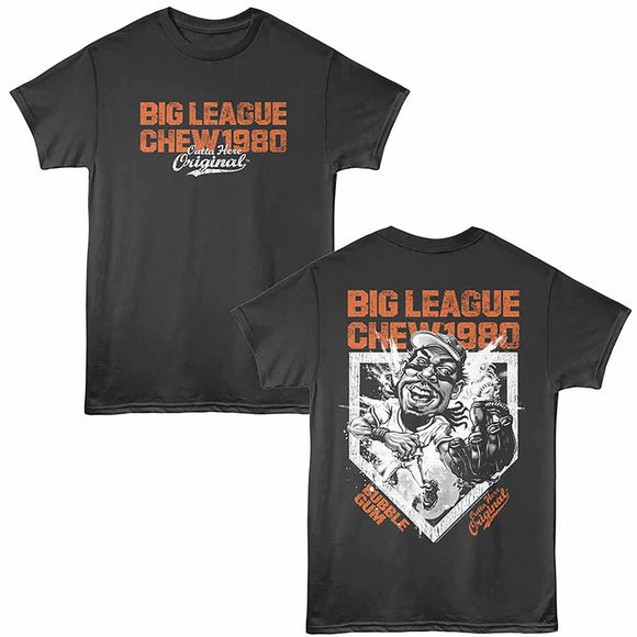 Big League Chew Base Catch Smoke Adult T-Shirt