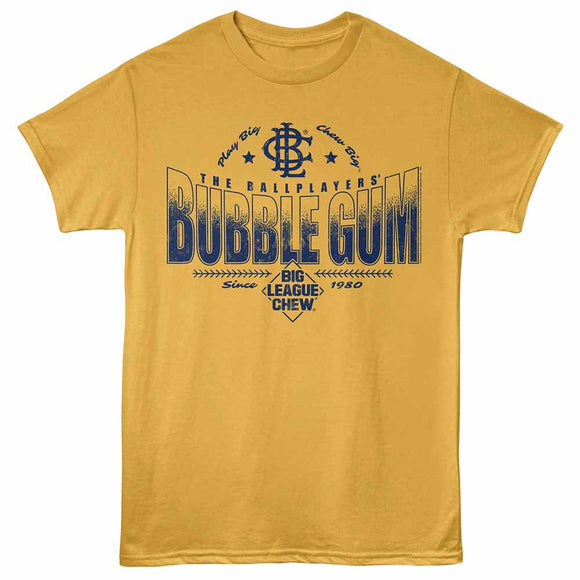 Big League Chew Typography Ginger Adult T-Shirt