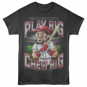 Big League Chew Chew Big Batter Smoke Adult T-Shirt