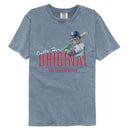 Big League Chew-Big League Chew Outta Here Original-Blue Jean Adult S/S Comfort Color T-Shirt - Blue Jean