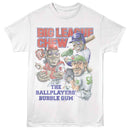 Big League Chew-Big League Chew Batter Catcher Pitcher-White Adult S/S T-Shirt - White