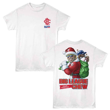 Big League Chew-Big League Chew Pickoff Pep F B-White Adult S/S T-Shirt ***F&B***-S - White