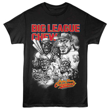 Big League Chew-Big League Chew Outta Here Original-Black Adult S/S T-Shirt - Black
