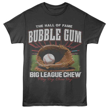 Big League Chew-Big League Chew Baseball Glove-Smoke Adult S/S T-Shirt - Smoke