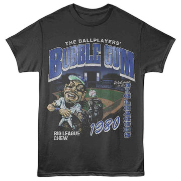 Big League Chew-Big League Chew Baseball Field-Smoke Adult S/S T-Shirt - Smoke