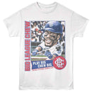 Big League Chew-Big League Chew Play Big Bunter-White Adult S/S T-Shirt - White