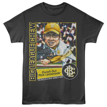Big League Chew-Big League Chew Punch Out Pitcher-Smoke Adult S/S T-Shirt - Smoke