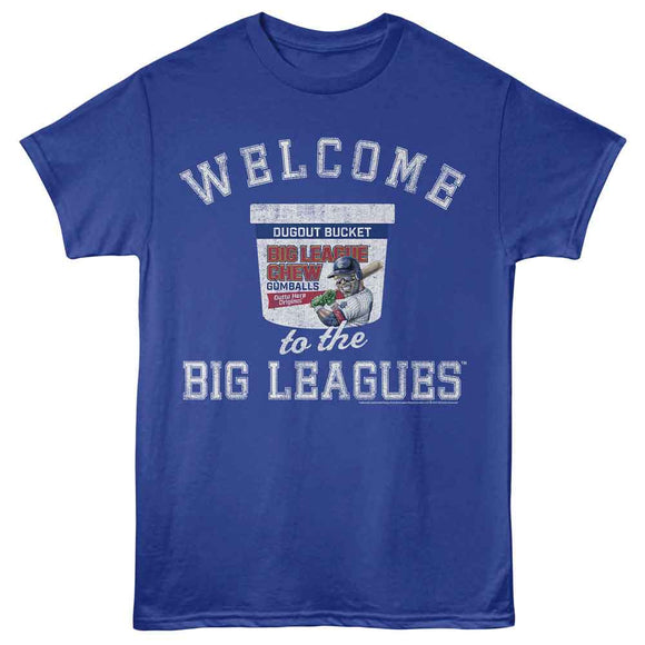 Big League Chew-Big League Chew Welcome-Royal Adult S/S T-Shirt - Royal