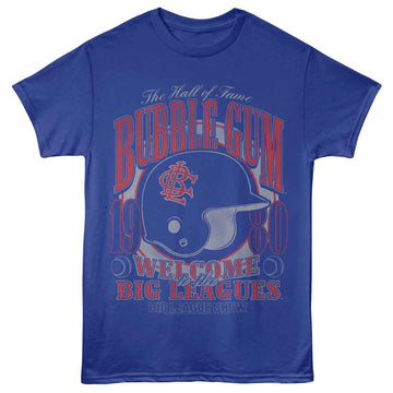 Big League Chew-Big League Chew Batter Helmet-Royal Adult S/S T-Shirt - Royal