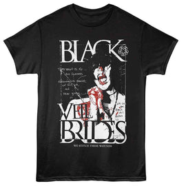 Black Veil Brides-Bvb Singing-Black Adult S/S T-Shirt - Black