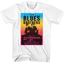 The Blues Brothers-Poster-White Adult S/S T-Shirt - White