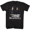 The Blues Brothers The Blues Brothers New Blue Adult T-Shirts