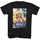 Blazblue-Blazblue Central Fiction Right-Black Adult S/S T-Shirt - Black