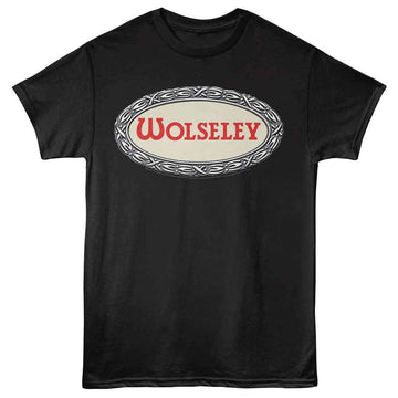 British Motor Heritage-Bmh Wolseley Logo-Black Adult S/S T-Shirt - Black