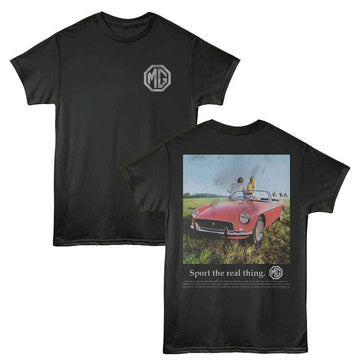 British Motor Heritage-Bmh Sport The Real Thing F B-Smoke Adult S/S T-Shirt ***F&B*** - Smoke