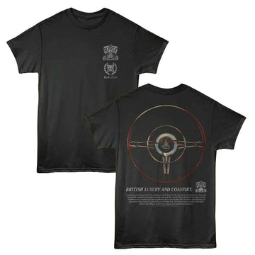 British Motor Heritage-Bmh Rover Wheel F B-Smoke Adult S/S T-Shirt ***F&B*** - Smoke