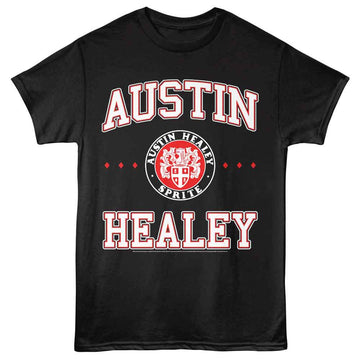 British Motor Heritage-Bmh Austin Healey-Black Adult S/S T-Shirt - Black